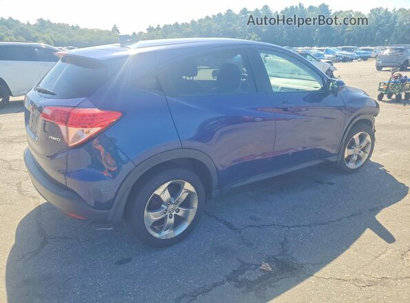 3CZRU6H52HM719493 2017 HONDA HR-V Blue Հետևի աջ