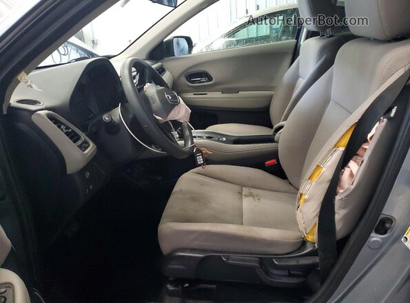 3CZRU6H52HM730994 2017 HONDA HR-V Silver Vista interior delantera