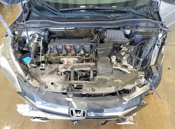 3CZRU6H52HM730994 2017 HONDA HR-V Silver Vista del compartimento del motor