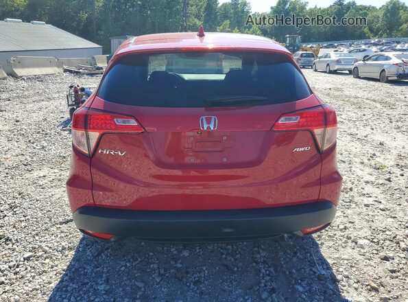3CZRU6H52JM720150 2018 HONDA HR-V Red Հետևի տեսք
