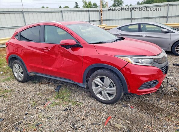 3CZRU6H52KM706959 2019 HONDA HR-V Red Передня права чверть