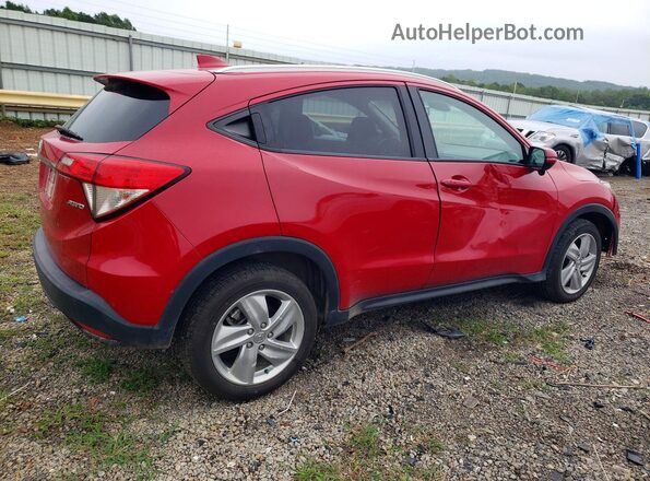 3CZRU6H52KM706959 2019 HONDA HR-V Red Задня права чверть