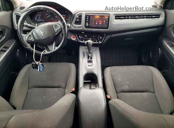 3CZRU6H52KM706959 2019 HONDA HR-V Red Вид панелі приладів
