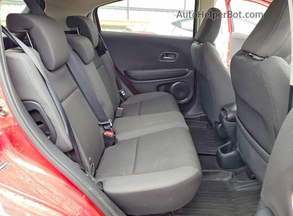 3CZRU6H52KM706959 2019 HONDA HR-V Red Вид задньої частини салону