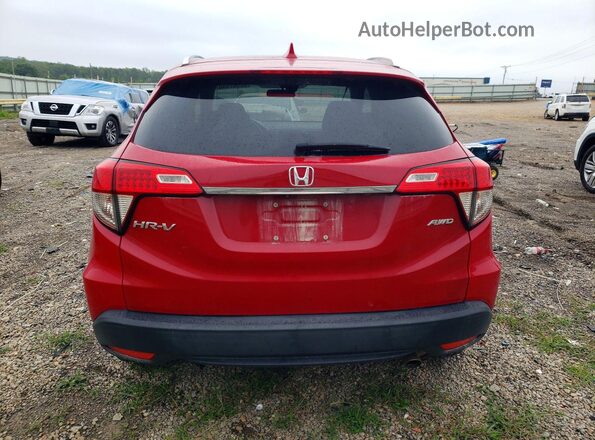 3CZRU6H52KM706959 2019 HONDA HR-V Red Вид ззаду