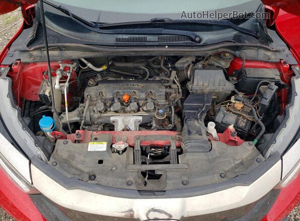 3CZRU6H52KM706959 2019 HONDA HR-V Red Вид підкапотного простору