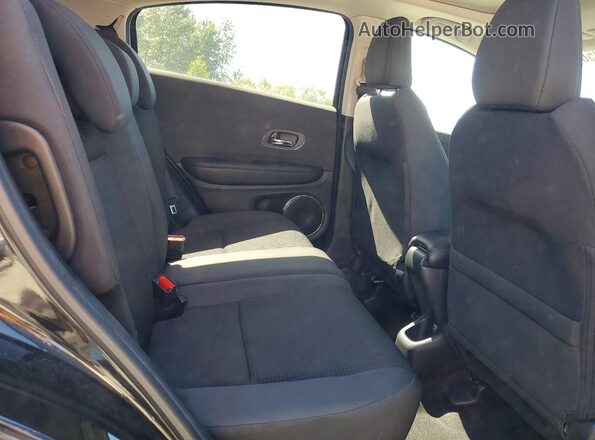 3CZRU6H52KM737516 2019 HONDA HR-V Black Rear interior view