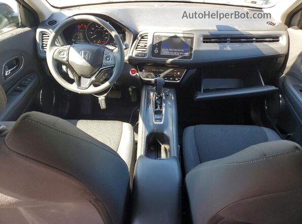 3CZRU6H52KM737516 2019 HONDA HR-V Black Dashboard view