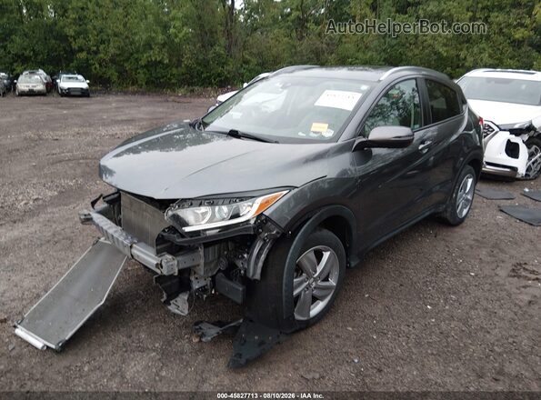 3CZRU6H52LM707546 2020 HONDA HR-V Gray Առջևի ձախ երեք քառորդ տեսարան