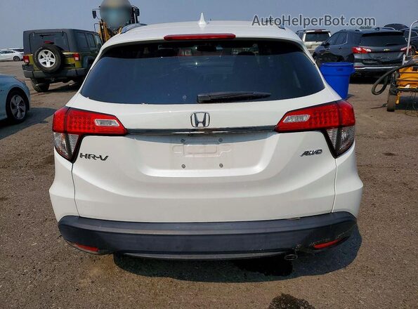 3CZRU6H52MM710450 2021 HONDA HR-V White უკანა ხედი