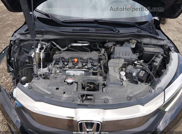 3CZRU6H52MM717432 2021 HONDA HR-V Black Вид ззаду