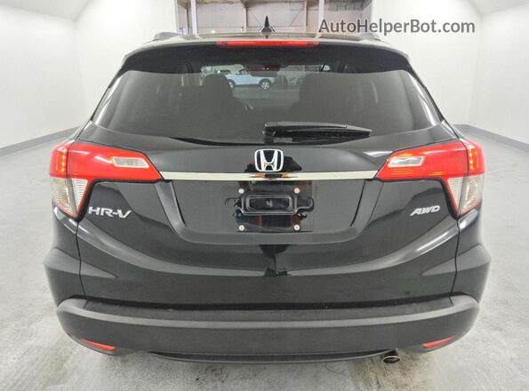 3CZRU6H52MM754125 2021 HONDA HR-V Black უკანა ხედი