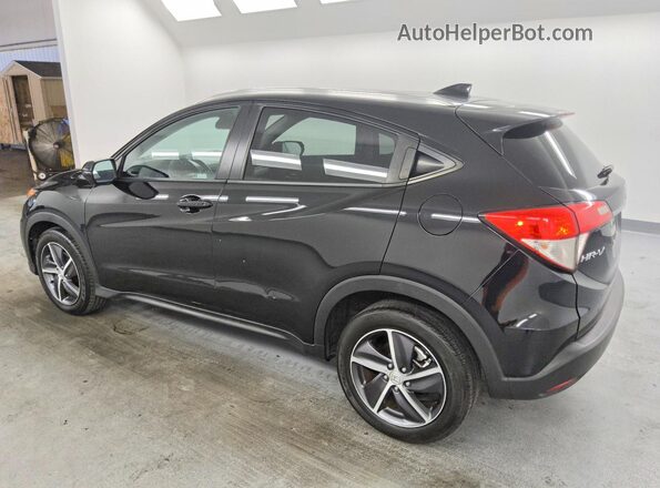 3CZRU6H52MM754125 2021 HONDA HR-V Black უკანა მარცხენა