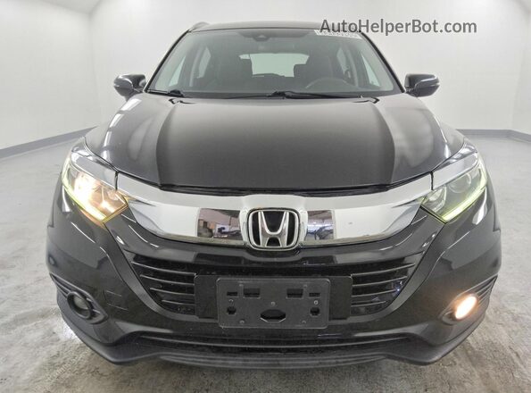 3CZRU6H52MM754125 2021 HONDA HR-V Black წინა ხედი