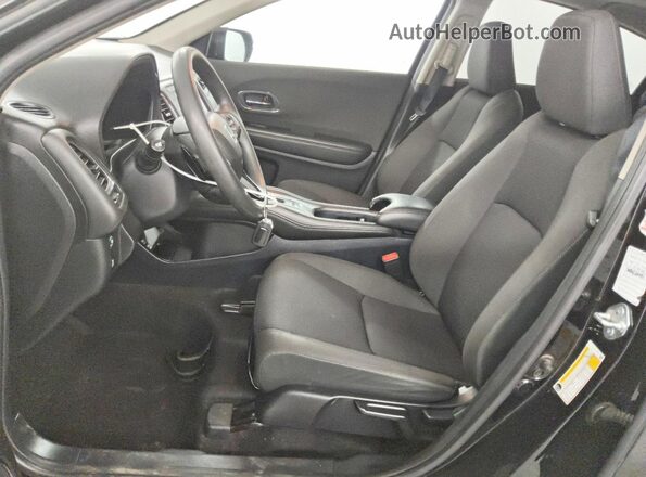 3CZRU6H52MM754125 2021 HONDA HR-V Black წინა სალონის ხედი