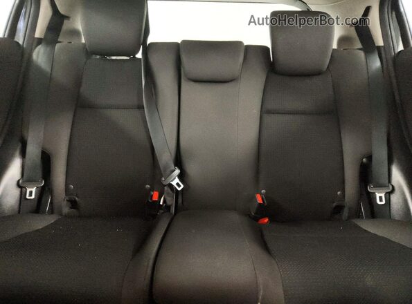 3CZRU6H52MM754125 2021 HONDA HR-V Black უკანა სავარძლების ხედი