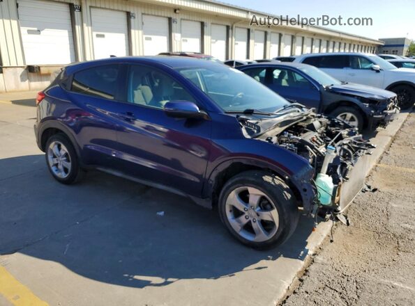 3CZRU6H53GM755529 2016 HONDA HR-V Blue წინა მარჯვენა