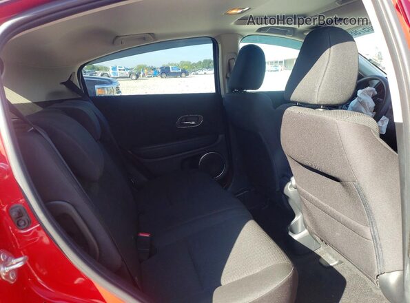 3CZRU6H53HM720992 2017 HONDA HR-V Red უკანა სალონის ხედი