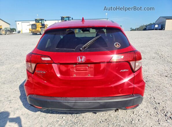 3CZRU6H53HM720992 2017 HONDA HR-V Red უკანა ხედი