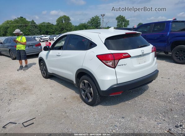 3CZRU6H53JM704801 2018 HONDA HR-V White Trasero izquierdo