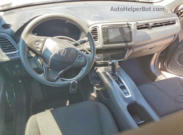 3CZRU6H53JM708587 2018 HONDA HR-V Charcoal Առջևի վահանակի տեսք