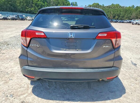 3CZRU6H53JM708587 2018 HONDA HR-V Charcoal Հետևի տեսք