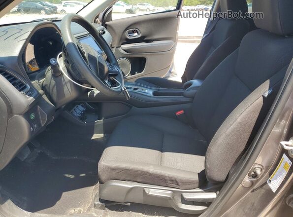 3CZRU6H53JM708587 2018 HONDA HR-V Charcoal Սալոնի դիմացի տեսք