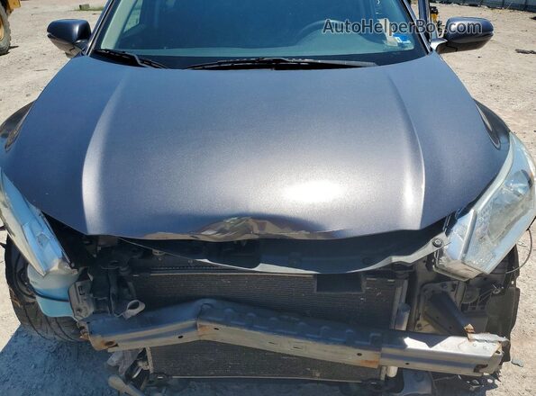 3CZRU6H53JM708587 2018 HONDA HR-V Charcoal Սալոնի հետևի տեսք