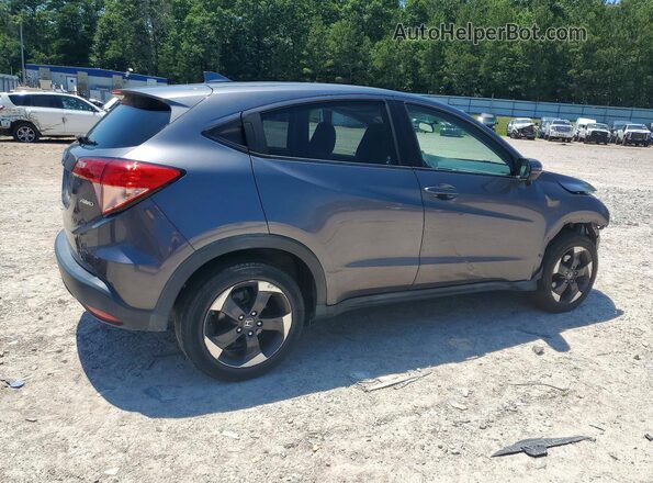 3CZRU6H53JM708587 2018 HONDA HR-V Charcoal Հետևի աջ