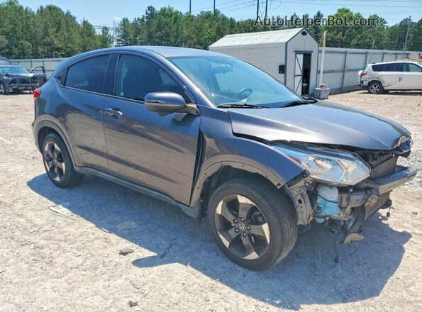 3CZRU6H53JM708587 2018 HONDA HR-V Charcoal Առջևի աջ