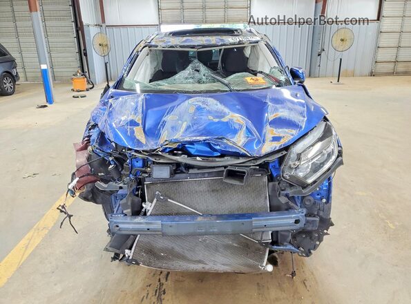 3CZRU6H53MM715558 2021 HONDA HR-V Blue Դիմացի տեսք