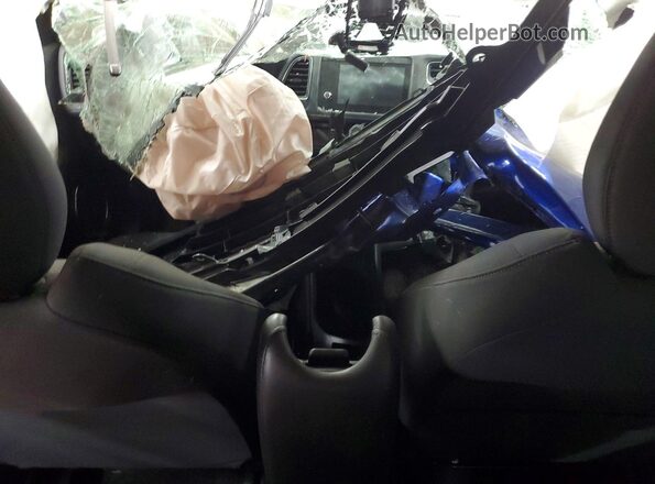 3CZRU6H53MM715558 2021 HONDA HR-V Blue Առջևի վահանակի տեսք
