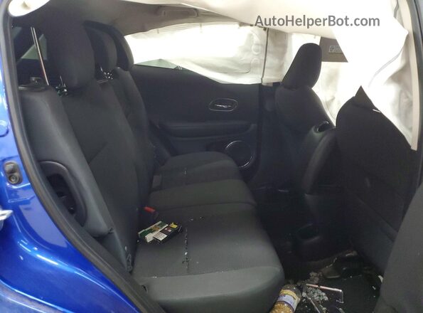 3CZRU6H53MM715558 2021 HONDA HR-V Blue Սալոնի հետևի տեսք
