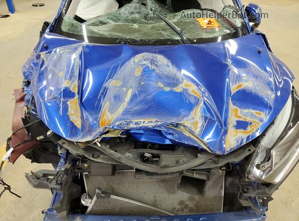 3CZRU6H53MM715558 2021 HONDA HR-V Blue Շարժիչի բաժամունքի տեսք