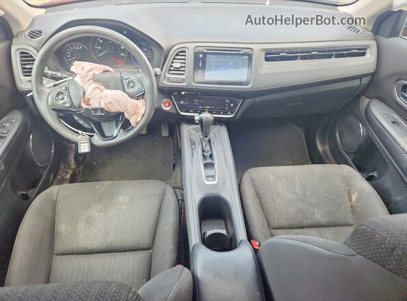 3CZRU6H54GM727979 2016 HONDA HR-V Red Vista del salpicadero