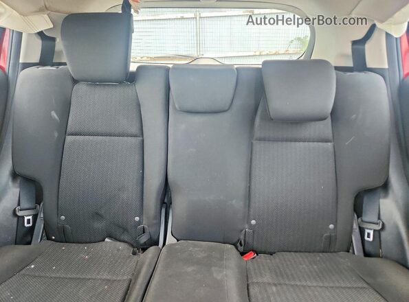 3CZRU6H54GM727979 2016 HONDA HR-V Red Vista de los asientos traseros