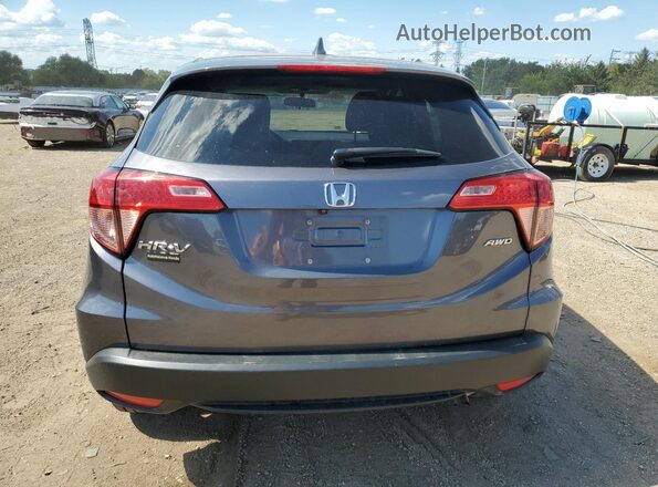 3CZRU6H54GM732275 2016 HONDA HR-V Gray Հետևի տեսք