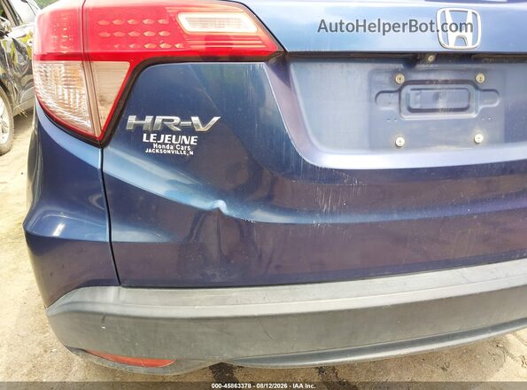 3CZRU6H54GM747066 2016 HONDA HR-V Blue წინა ხედი