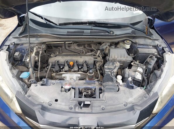 3CZRU6H54GM747066 2016 HONDA HR-V Blue უკანა ხედი