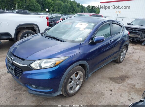 3CZRU6H54GM747066 2016 HONDA HR-V Blue 