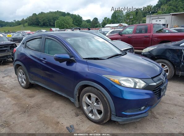 3CZRU6H54GM747066 2016 HONDA HR-V Blue სალონის 360-გრადუსიანი ხედი