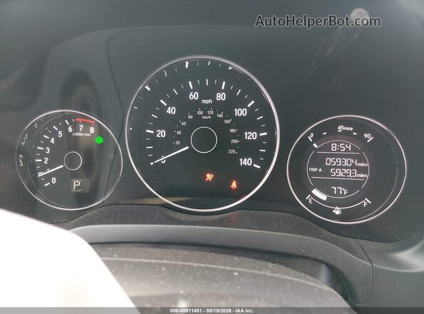 3CZRU6H54JM705035 2018 HONDA HR-V Белый Вид задних сидений