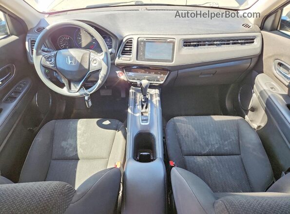 3CZRU6H54JM710462 2018 HONDA HR-V Charcoal Vista del salpicadero