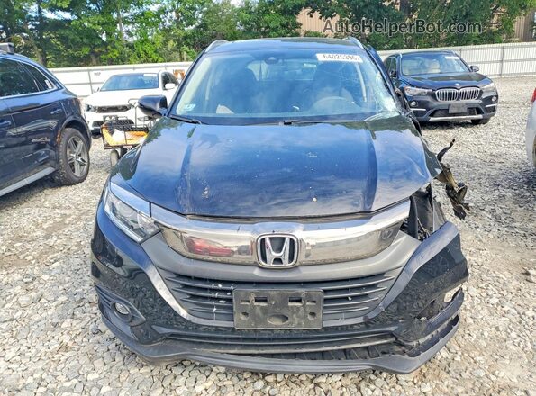 3CZRU6H54KM710835 2019 HONDA HR-V Black Вид спереду