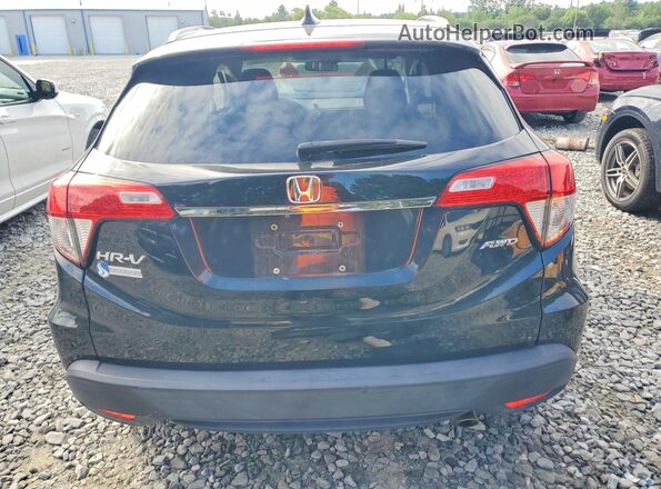 3CZRU6H54KM710835 2019 HONDA HR-V Black Вид ззаду