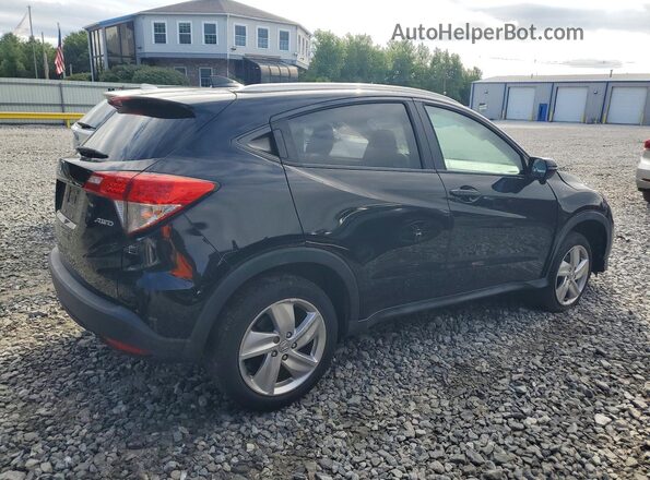 3CZRU6H54KM710835 2019 HONDA HR-V Black Задня права чверть