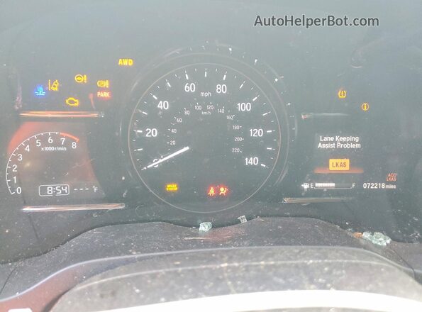 3CZRU6H54KM710835 2019 HONDA HR-V Black Вид щитка приладів