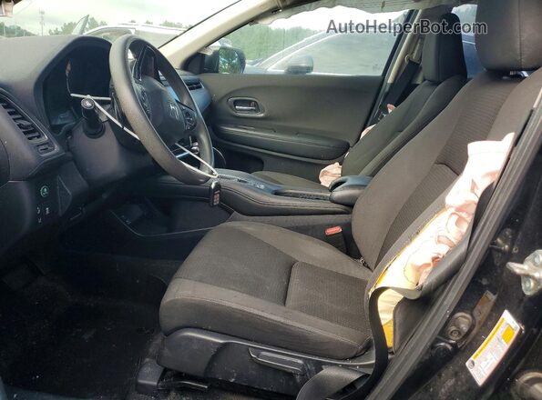 3CZRU6H54KM710835 2019 HONDA HR-V Black Вид салону спереду