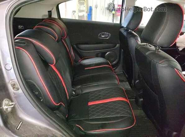 3CZRU6H55HM704518 2017 HONDA HR-V Серый Вид задней части салона