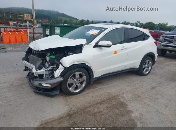 3CZRU6H55HM716443 2017 HONDA HR-V White Առջևի ձախ երեք քառորդ տեսարան